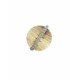 Anillo de oro blanco y oro amarillo con diamantes