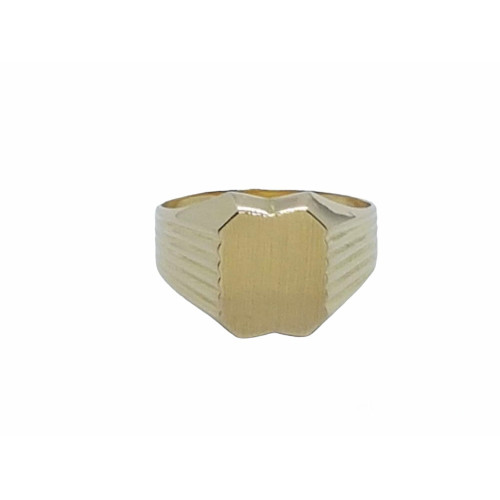 sello de oro amarillo