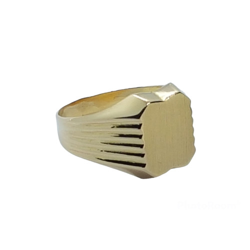 sello de oro amarillo