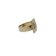 Anillo de oro amarillo con diamantes