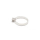 ANILLO DE ORO BLANCO Y DIAMANTE