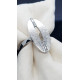 ANILLO DE ORO BLANCO Y DIAMANTES