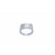 ANILLO DE ORO BLANCO Y DIAMANTES