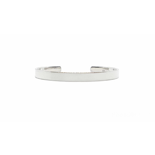 Brazalete rígido de plata