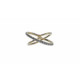 Anillo de oro amarillo con diamantes