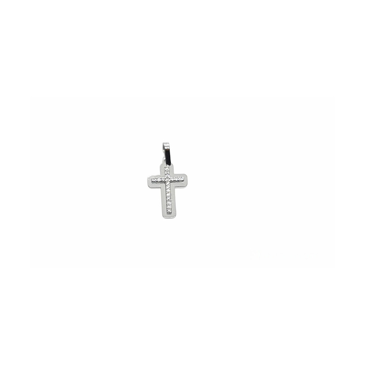 CRUZ DE ORO con circonitas