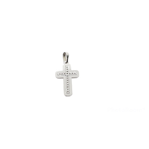 CRUZ DE ORO con circonitas