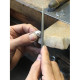 Pulsera de plata con amatista