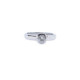 ANILLO DE ORO BLANCO Y DIAMANTE
