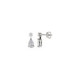 Pendientes de plata con circonitas