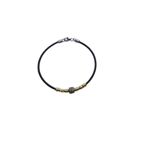 Pulsera de plata con circonitas