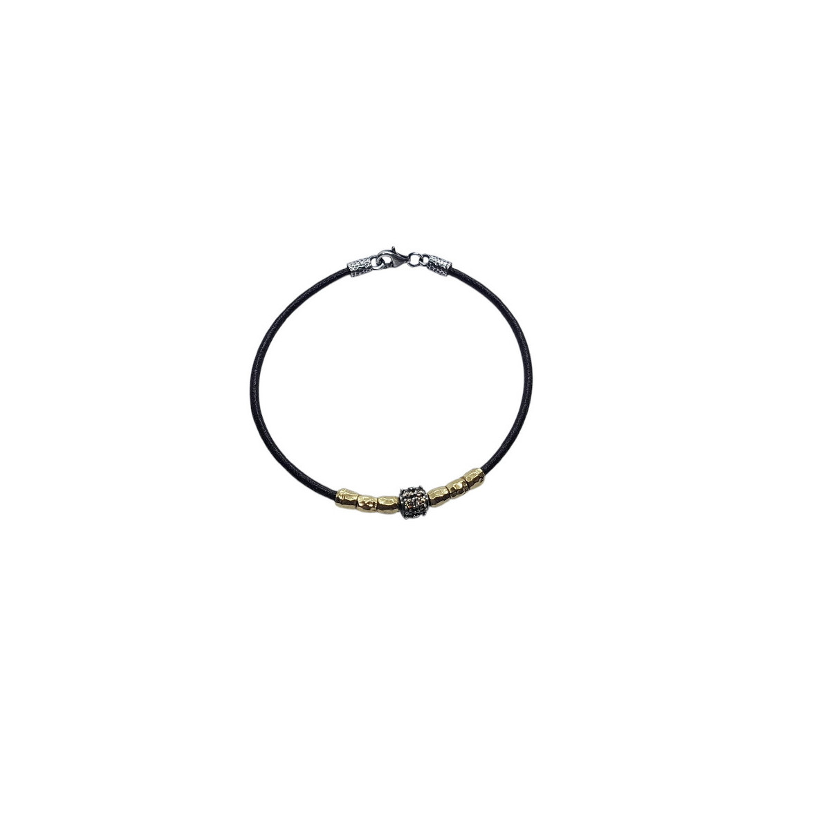 Pulsera de plata con circonitas