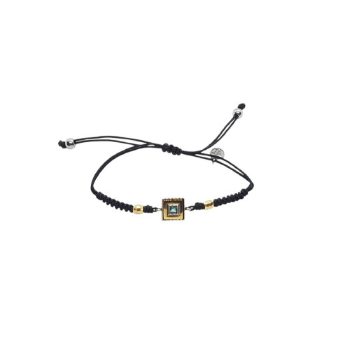 Pulsera de plata con circonitas