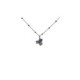 Collar de plata con circonitas