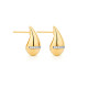 Pendientes de oro amarillo con diamantes