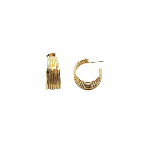 Pendientes de plata chapada