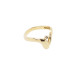 ANILLO DE ORO AMARILLO Y DIAMANTE