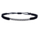 Pulsera estilo Rivière de oro blanco con diamantes