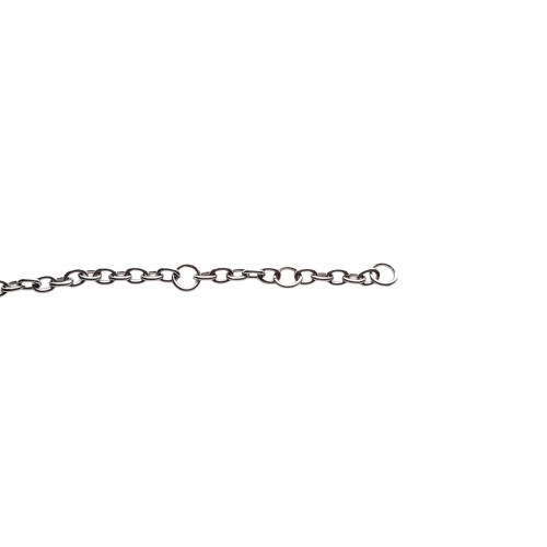 Pulsera de oro blanco con  estrella de diamantes
