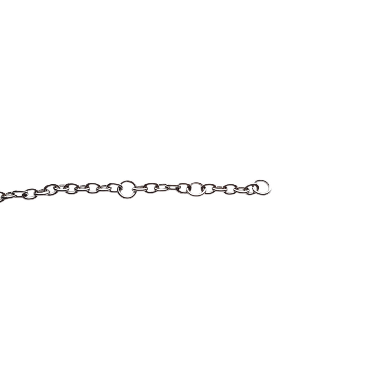Pulsera de oro blanco con  estrella de diamantes