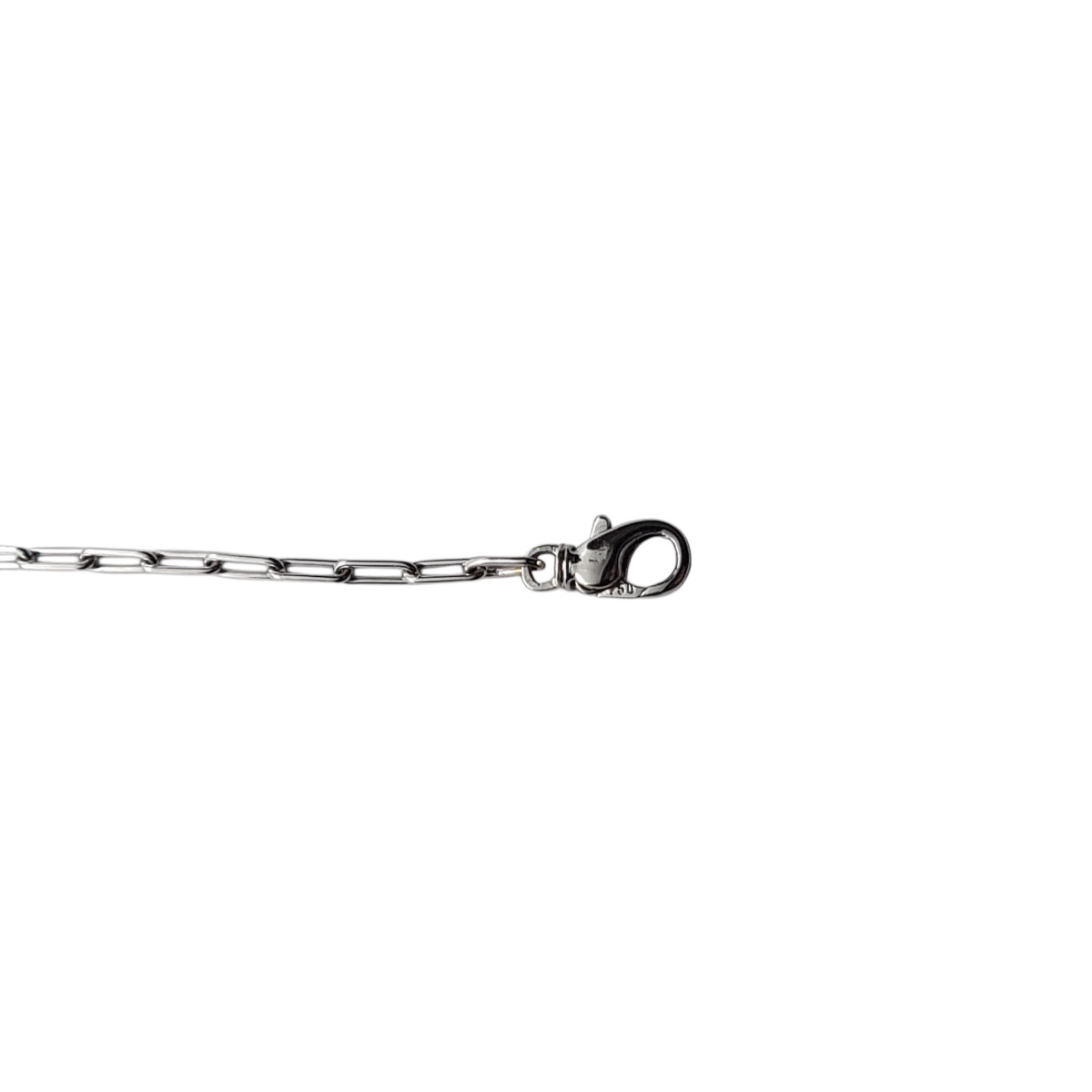 Pulsera de oro blanco con diamantes
