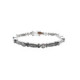 Pulsera Rivière de oro blanco y Diamantes