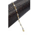 Pulsera articulada de oro  amarillo y de oro blanco con diamantes