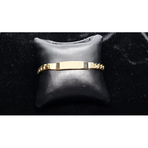 Pulsera nomeolvides de oro amarillo
