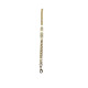 Pulsera nomeolvides de oro amarillo