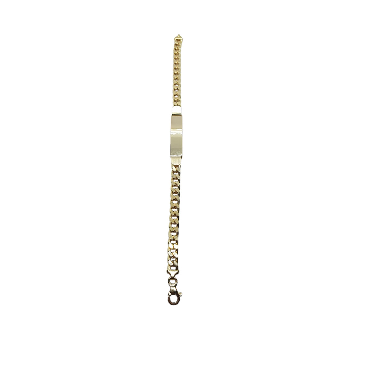 Pulsera nomeolvides de oro amarillo