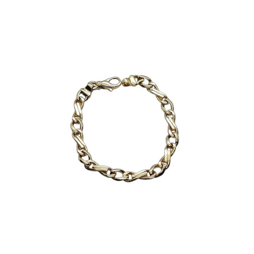 Pulsera articulada de oro amarillo