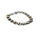 Pulsera articulada de oro amarillo y oro blanco