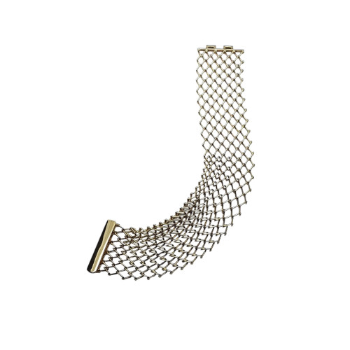 Pulsera articulada de oro amarillo
