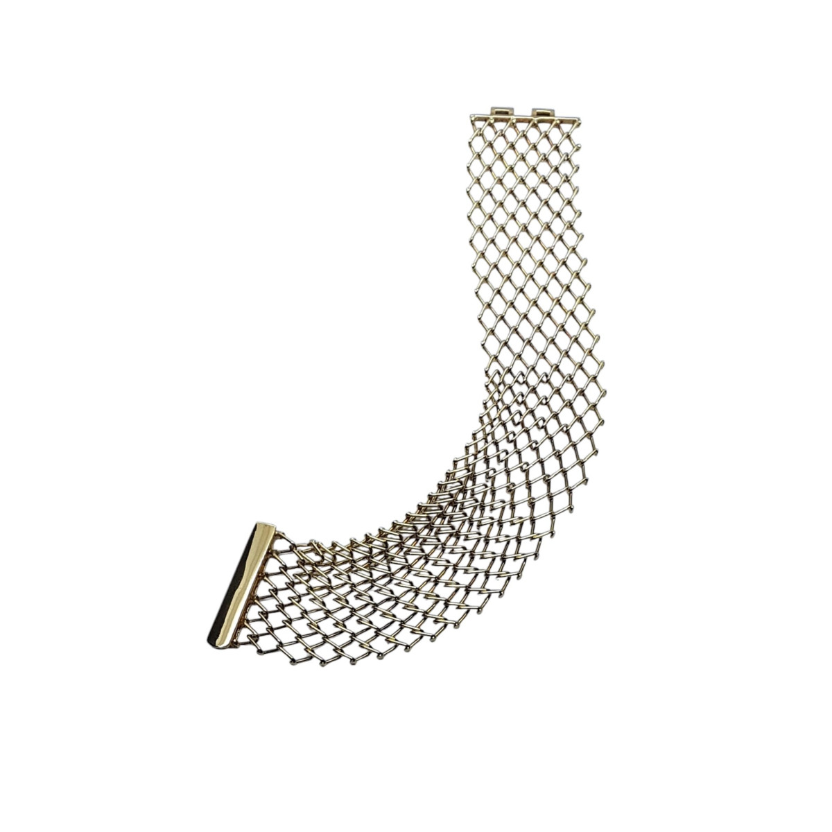Pulsera articulada de oro amarillo