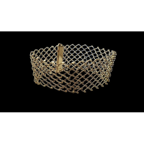 Pulsera articulada de oro amarillo