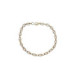 Pulsera maciza y articulada de oro amarillo