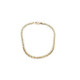 Pulsera maciza y articulada de oro amarillo