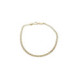 Pulsera maciza y articulada de oro amarillo
