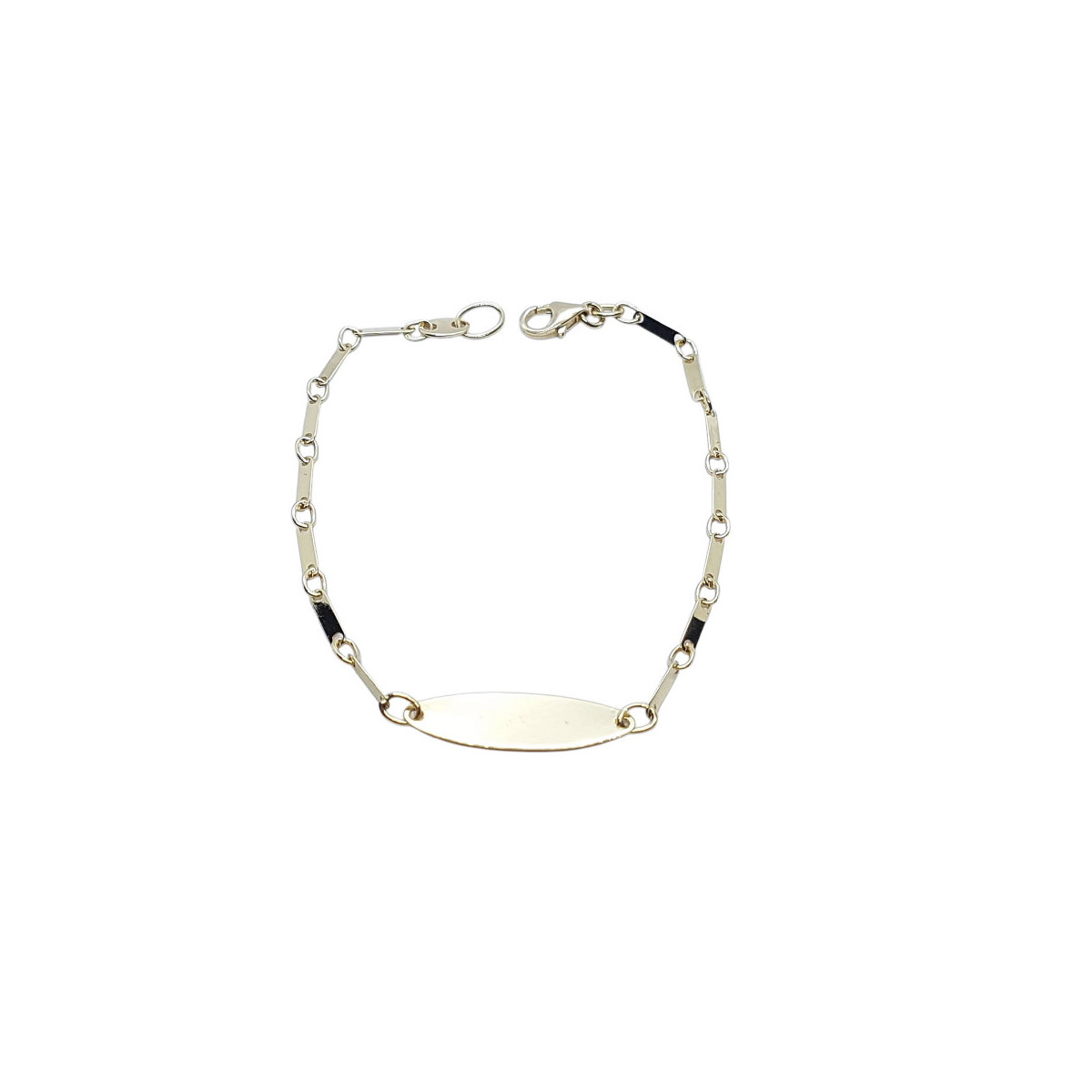 Pulsera nomeolvides de oro amarillo