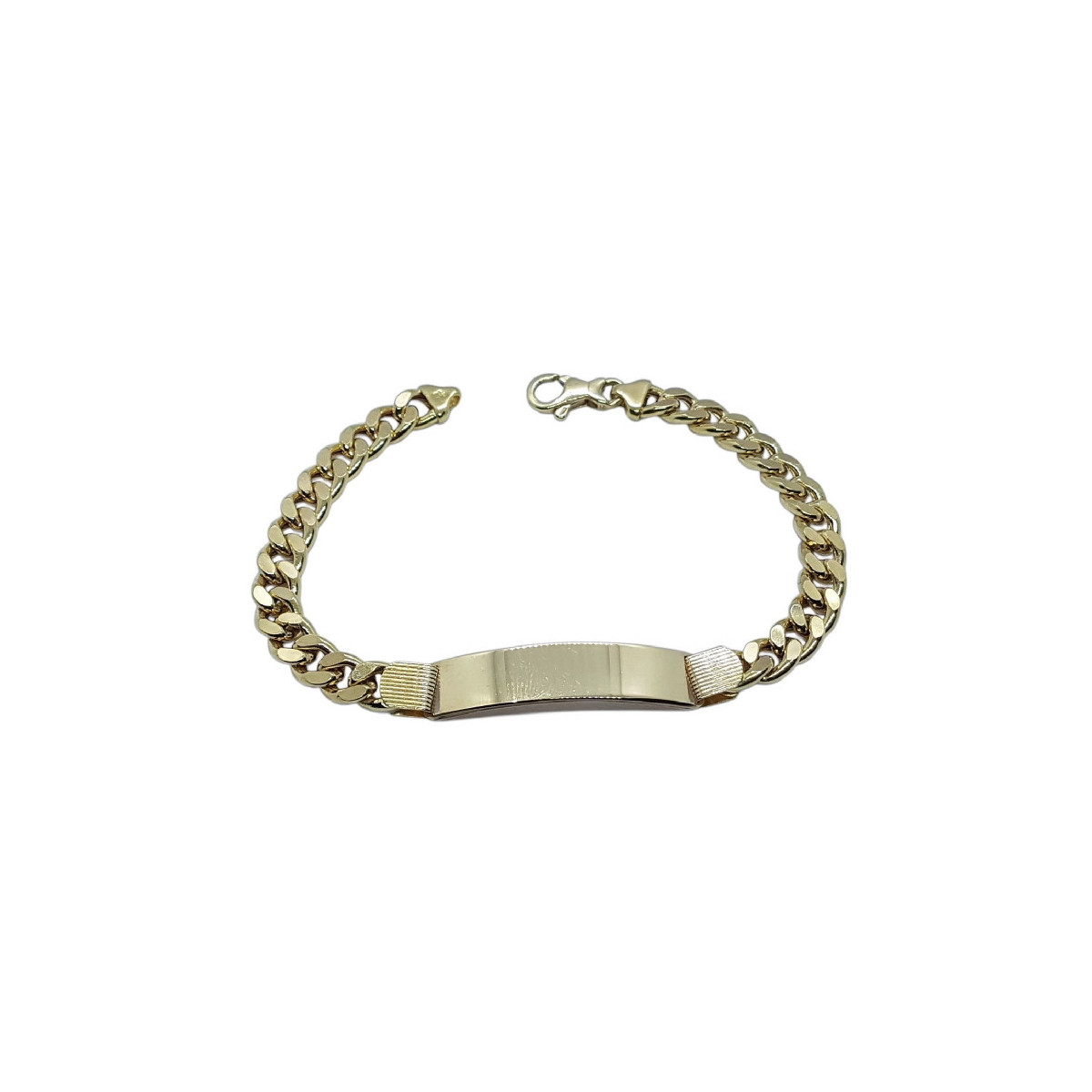 Pulsera nomeolvides de oro amarillo