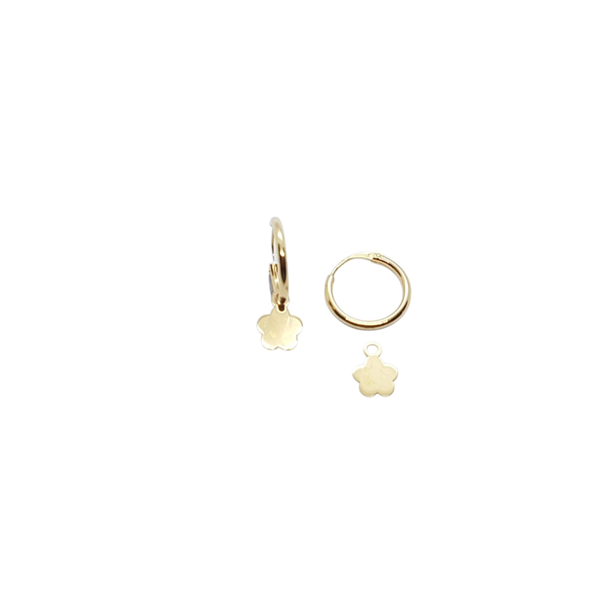 Pendientes de Aro de oro amarillo