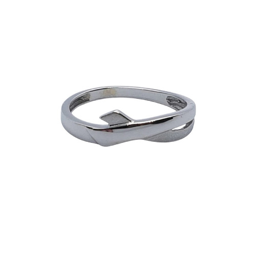 Anillo de oro blanco
