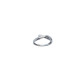 Anillo de oro blanco