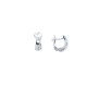 Pendientes de oro blanco