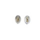 Pendientes de plata y oro amarillo