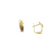 Pendientes de oro amarillo con diamante