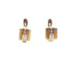 Pendientes de oro amarillo con circonitas