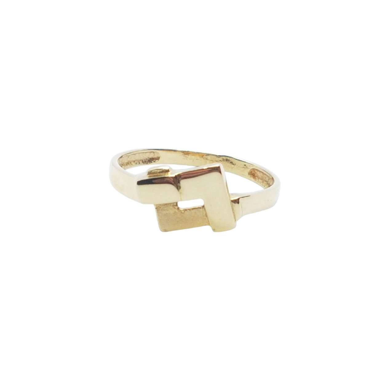 Anillo de oro amarillo