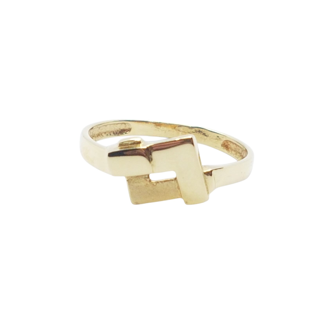 Anillo de oro amarillo