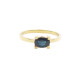 ANILLO DE ORO AMARILLO CON ZAFIRO
